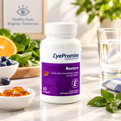 EyePromise Omega 3 Eye Vitamin Supplement – Eye Health Support