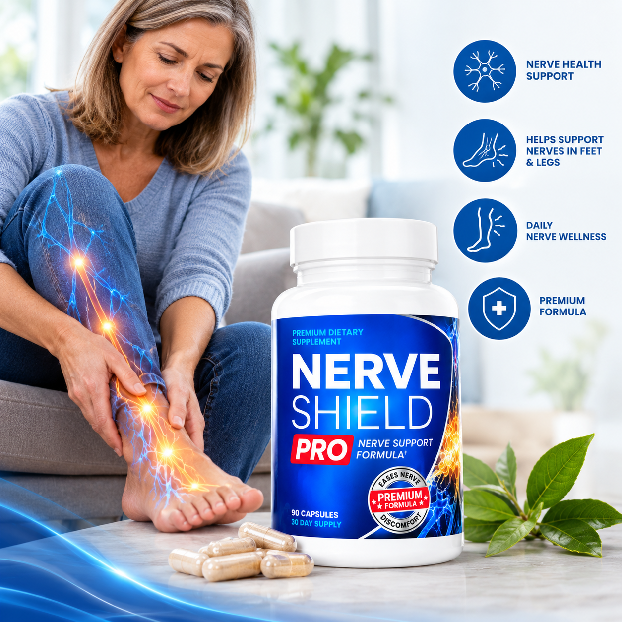 Nerve Shield Pro is a nerve pain relief supplement developed to address neuropathy.
