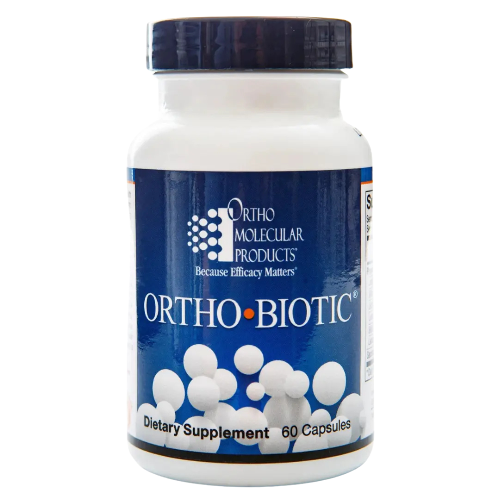 Ortho Biotic includes a carefully assembled cast of probiotic organisms to support microflora balance and maintain a healthy environment for vitamin uptake and optimal immune function.