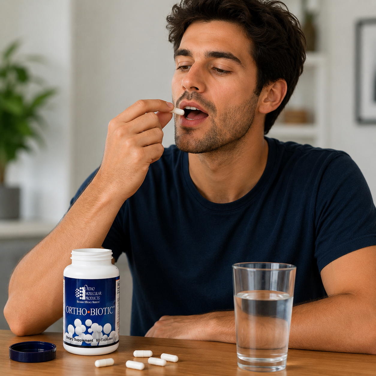 Ortho Biotic includes a carefully assembled cast of probiotic organisms to support microflora balance and maintain a healthy environment for vitamin uptake and optimal immune function.