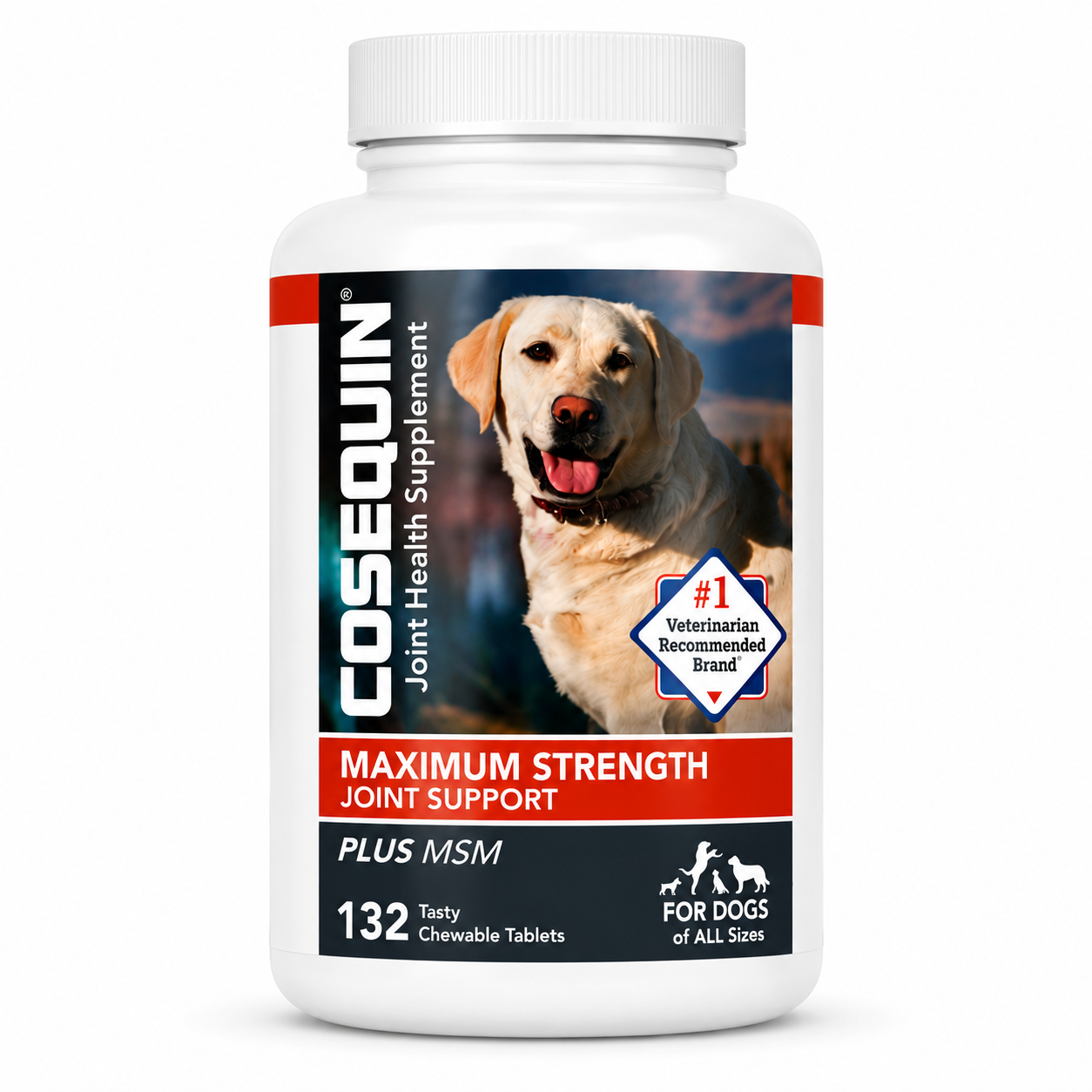 Dog Maximum Strength Hip & Joint Supplement Plus MSM